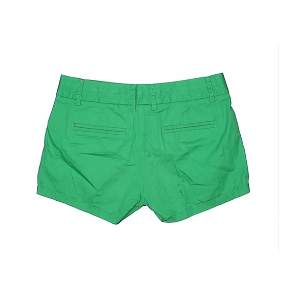 J. Crew Green Chino-Khaki Shorts - Picture 2 of 2